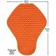 Net Pro Back Protector CE UKCA Level 2 Motorcycle Biker Jacket Spine Armour Insert for Motorbike, Mountain Biking, Snowboard, Extreme Sports