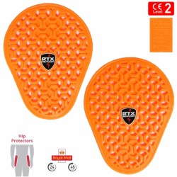 Flat Flexible 3D CE UKCA Level 2 Certified Biker Jeans Pant Hip Armur Protection Insert Pair Flat Flexible 3D CE UKCA Level 2 Certified Biker Jeans Pant Hip Armur Protection Insert Pair