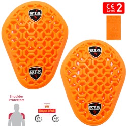 Flat Ultra Flexible Shock Absorbing CE Certified Level 2 Biker Jacket Shoulder Armour Upgrade Insert Protection Flat Ultra Flexible Shock Absorbing CE Certified Level 2 Biker Jacket Shoulder Armour Upgrade Insert Protection