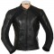 RTX Black Supersport Leather Biker Jacket