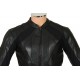 RTX Black Supersport Leather Biker Jacket