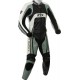Raptor Grey Motorcycle Leather 2Pc Suit