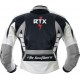 Raptor Grey Motorcycle Leather 2Pc Suit
