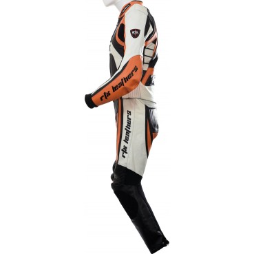 Raptor Orange Motorcycle Leather 2Pc Suit Raptor Orange Motorcycle Leather 2Pc Suit