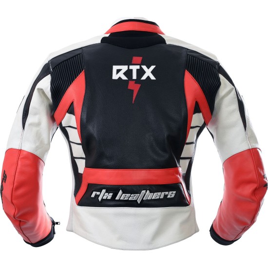 Raptor Red Motorcycle Leather 2Pc Suit
