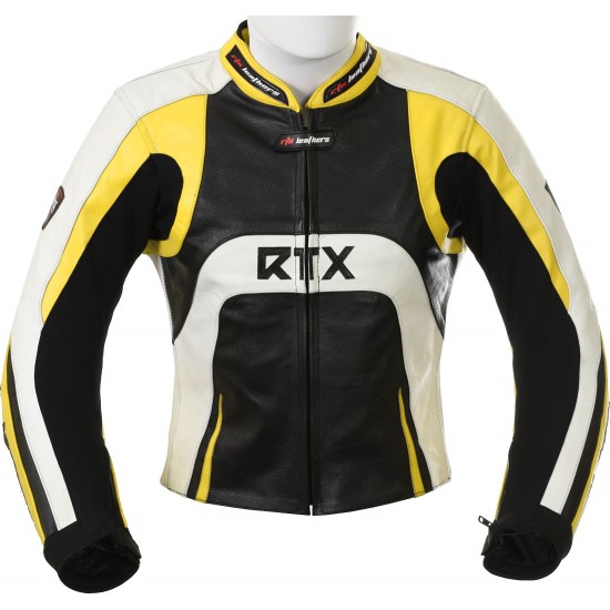 Raptor Yellow Motorcycle Leather 2Pc Suit