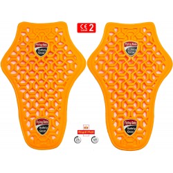 Flat 3D PU Net CE Level 2 Biker Elbow Knee Upgrade Armour Insert Protection Pair Flat 3D PU Net CE Level 2 Biker Elbow Knee Upgrade Armour Insert Protection Pair