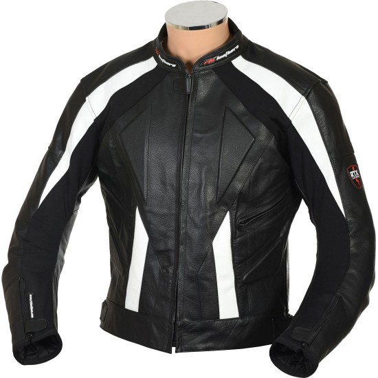 RTX Sports Cruiser Black Leather Jacket