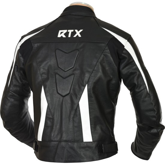 RTX Sports Cruiser Black Leather Jacket