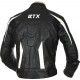 RTX Sports Cruiser Black Leather Jacket