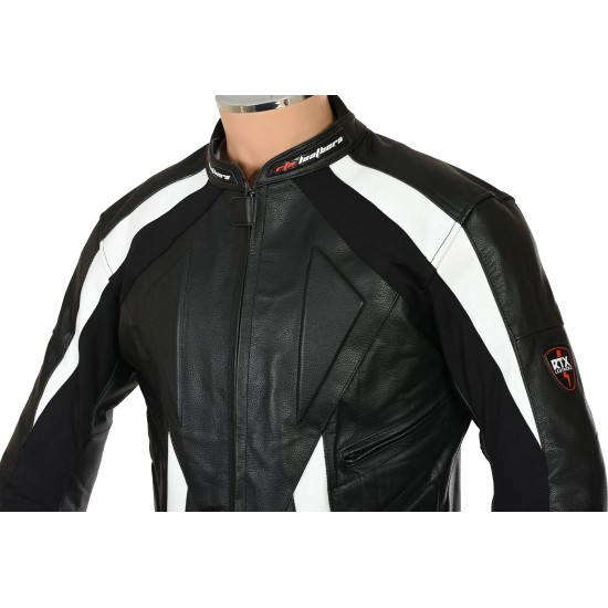 RTX Sports Cruiser Black Leather Jacket