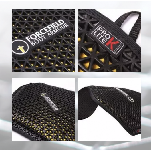 FORCEFIELD PRO LITE K INSERT XL BACK PROTECTOR CE Level 2 with Kevlar Thread - 002 FORCEFIELD PRO LITE K INSERT XL BACK PROTECTOR CE Level 2 with Kevlar Thread - 002
