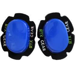 RTX BLUE 40mm Thick TPU Durable Motorcycle Knee Sliders Motorbike Knee Slider Pucks RTX BLUE 40mm Thick TPU Durable Motorcycle Knee Sliders Motorbike Knee Slider Pucks