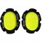 RTX FLORO YELLOW 40mm Thick TPU Durable Motorcycle Knee Sliders Motorbike Knee Slider Pucks