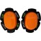 RTX ORANGE 40mm Thick TPU Durable Motorcycle Knee Sliders Motorbike Knee Slider Pucks