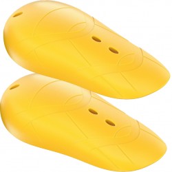 SAS-TEC SCL-1 - CE Level 2 Motorcycle Biker Jacket ELBOW Inserts Armour Upgrade - Yellow