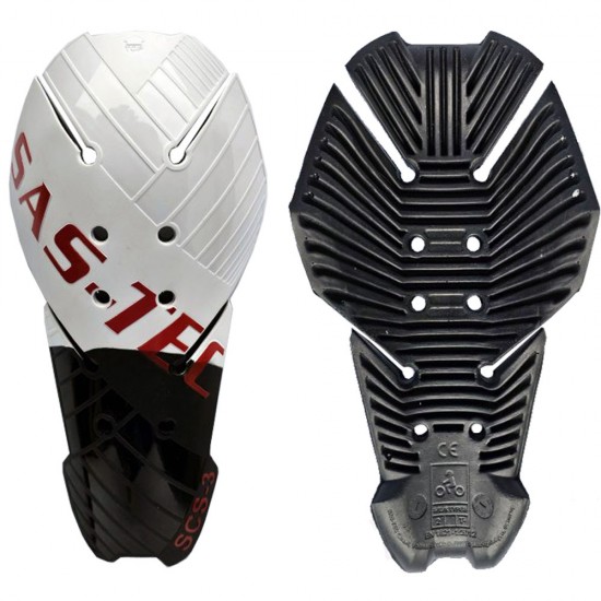 SAS-TEC SCS-3 High Tech Advanced 3D TPU Hard Shell CE UKCA Level 2 ELBOW/KNEE Armour Biker Protector Pads