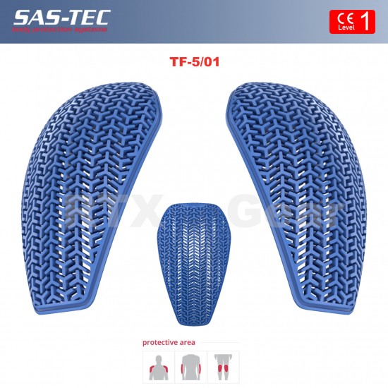 SAS-TEC TPE LEVEL 2 Advanced Soft Thin Ultra Flexible Universal Limb Protector Insert Upgrade - TF-5/01 - Pair SAS-TEC TPE LEVEL 2 Advanced Soft Thin Ultra Flexible Universal Limb Protector Insert Upgrade - TF-5/01 - Pair