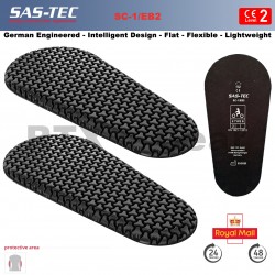 SAS-TEC SC-1/EB2 Level 2 TRIPLE-FLEX Universal Use Ultra Light Flat Elbow Pads x2 SAS-TEC SC-1/EB2 Level 2 TRIPLE-FLEX Universal Use Ultra Light Flat Elbow Pads x2