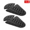 SAS-TEC SC-1/KCA2air Level 2 TRIPLE-FLEX Ventilated Shoulder & Hip Ultra Flat Armour Pads - Pair
