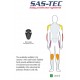 SAS-TEC SC-1/KCA2air Level 2 TRIPLE-FLEX Ventilated Shoulder & Hip Ultra Flat Armour Pads - Pair SAS-TEC SC-1/KCA2air Level 2 TRIPLE-FLEX Ventilated Shoulder & Hip Ultra Flat Armour Pads - Pair