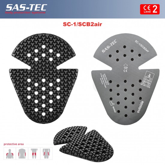 SAS-TEC Tripleflex Thin CE LEVEL 2 Jacket SHOULDER Hip Universal Armour Upgrade - SC-1/SCB2air SAS-TEC Tripleflex Thin CE LEVEL 2 Jacket SHOULDER Hip Universal Armour Upgrade - SC-1/SCB2air