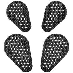 SAS-TEC Tripleflex Vented CE UKCA Level 2 Flat Body Protection for Shoulder/Elbow/Hip/Knee Zones - Armour Insert 4pc Set A SAS-TEC Tripleflex Vented CE UKCA Level 2 Flat Body Protection for Shoulder/Elbow/Hip/Knee Zones - Armour Insert 4pc Set A