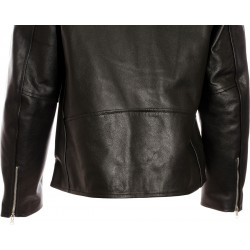 SALE - All American Mod Biker Classic Black Leather Jacket SALE - All American Mod Biker Classic Black Leather Jacket