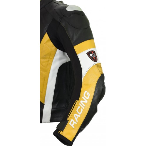 RSV Yellow Sports Biker Leather Jacket RSV Yellow Sports Biker Leather Jacket