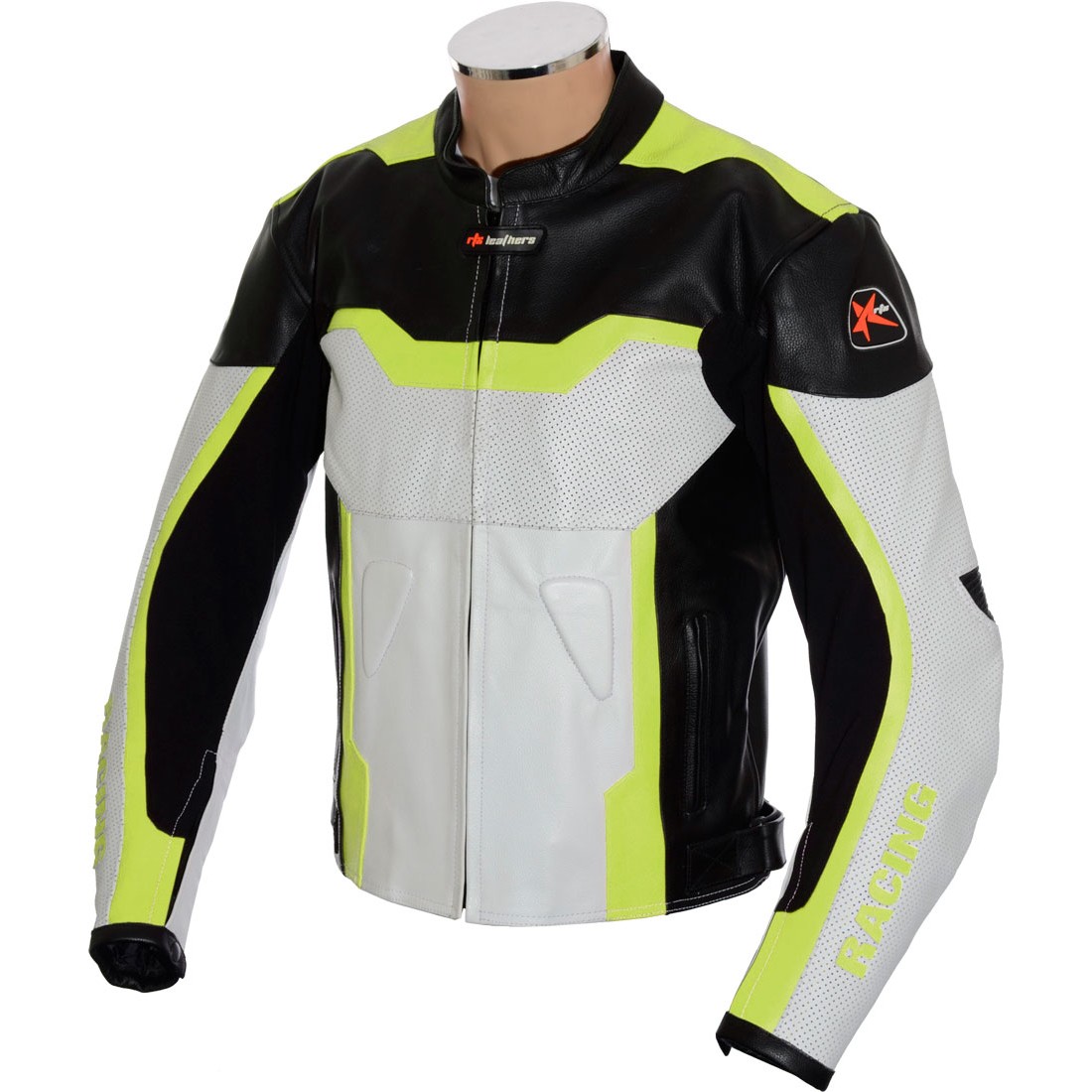 Jackets RTX Florescent Green Arbiter Sports CE Biker J 