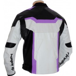 RTX Purple Arbiter Sports CE Biker Jacket