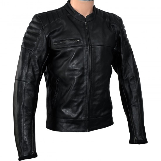 RTX Fusion Armoured Air Bag Compatible Classic Style Premium Leather Motorcycle Biker Jacket RTX Fusion Armoured Air Bag Compatible Classic Style Premium Leather Motorcycle Biker Jacket