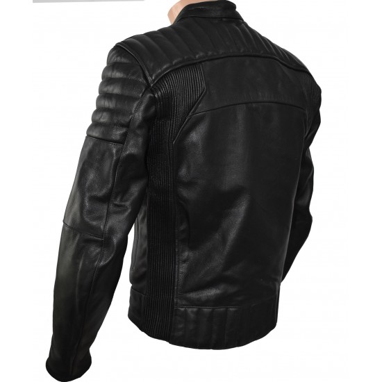 RTX Fusion Armoured Air Bag Compatible Classic Style Premium Leather Motorcycle Biker Jacket RTX Fusion Armoured Air Bag Compatible Classic Style Premium Leather Motorcycle Biker Jacket