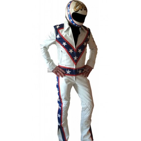 Evel Knievel Legendary Two Piece Leather Suit Evel Knievel Legendary Two Piece Leather Suit