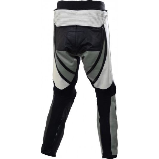 Raptor Grey Motorcycle CE UKCA Armoured Full Leather Biker Trouser Pants Raptor Grey Motorcycle CE UKCA Armoured Full Leather Biker Trouser Pants