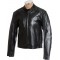 English Cafe Racer Leather Biker Jacket 