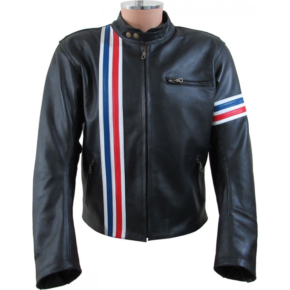 Jackets : Easy Rider Leather Armoured Biker Jacket