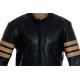 Logan Wolverine Movie Replica Genuine Leather Biker Jacket Logan Wolverine Movie Replica Genuine Leather Biker Jacket