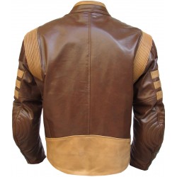Logan Wolverine Movie Replica Brown Genuine Leather Jacket Logan Wolverine Movie Replica Brown Genuine Leather Jacket
