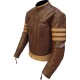 Logan Wolverine Movie Replica Brown Genuine Leather Jacket Logan Wolverine Movie Replica Brown Genuine Leather Jacket