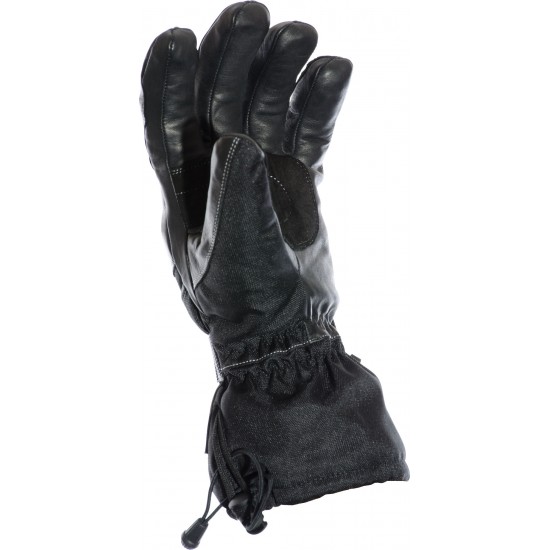 Black Hydro Kinetic Thermal Wind & Waterproof Leather & Cordura Motorcycle Biker Gloves Black Hydro Kinetic Thermal Wind & Waterproof Leather & Cordura Motorcycle Biker Gloves