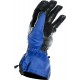 Blue Hydro Kinetic Thermal Wind & Waterproof Leather & Cordura Motorcycle Biker Gloves