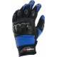MotoX Blue Pro Motocross Leather Gloves MotoX Blue Pro Motocross Leather Gloves