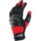 MotoX Red Pro Motocross Leather Gloves