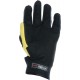MotoX Yellow Pro Motocross Leather Gloves