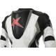 RTX Grey Arbiter Sports Biker One Piece Leather Suit