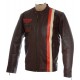 Steve McQueen Heuer Grand Prix Quilted Brown Leather Jacket
