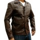 Hitman Codename 47 Brown Leather Jacket Hitman Codename 47 Brown Leather Jacket