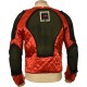 Steve McQueen GULF Heuer Firestone Cream Leather Armoured Biker Jacket