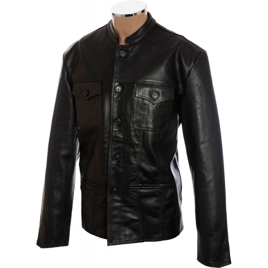 Paul Weller Modfather Leather Club Jacket